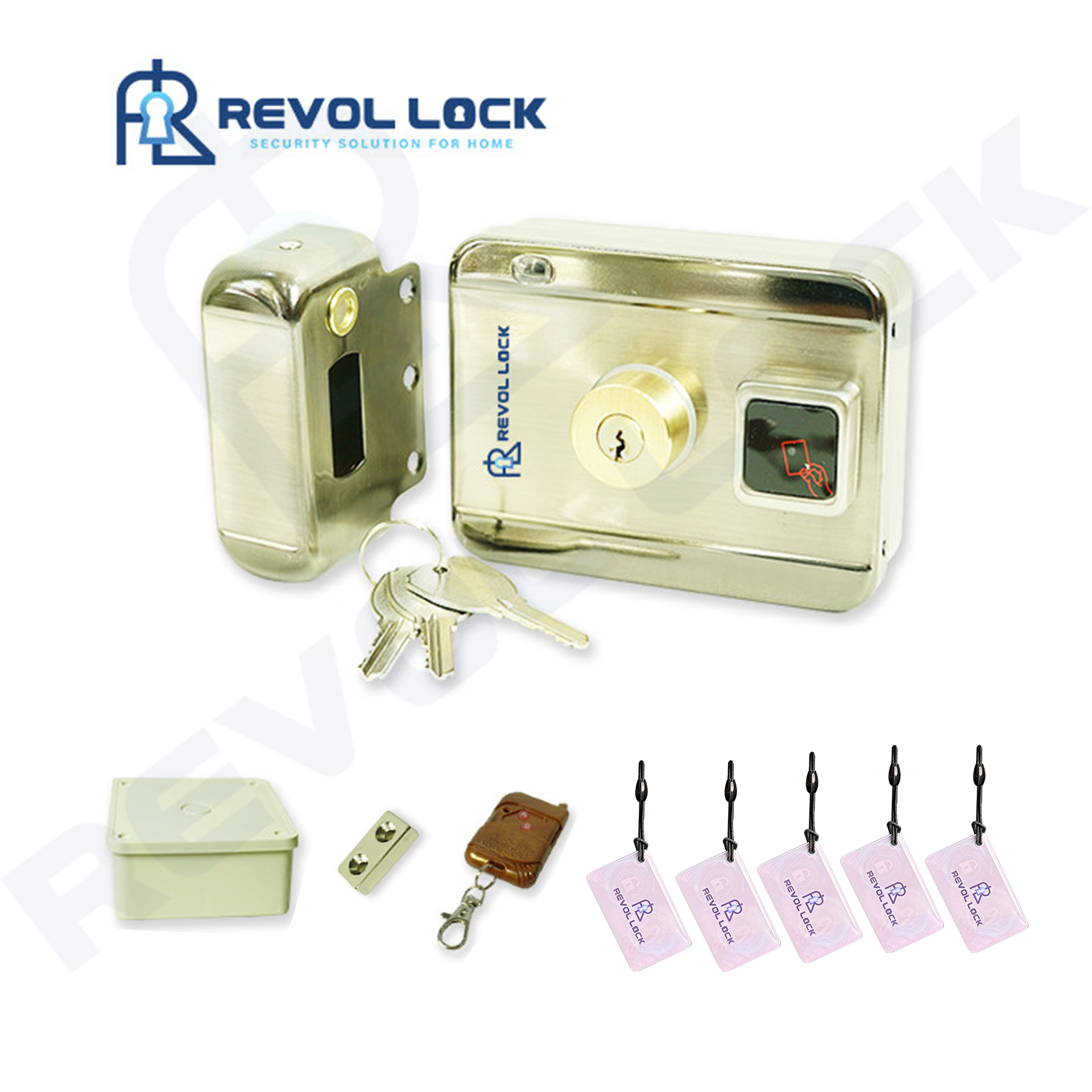 Khóa cổng thẻ từ Revol Lock BASIC-RV1 Khóa cổng thẻ từ Revol Lock BASIC-RV1